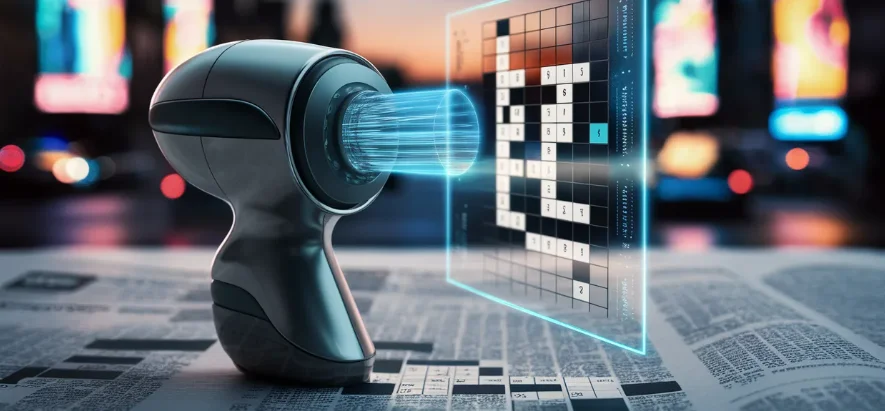 Advanced technology scanning crossword clues for short puzzles